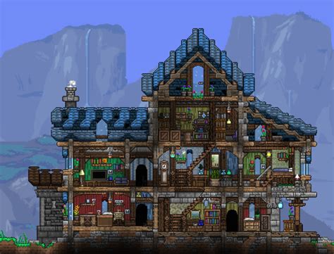 terraria hotel build|How to build a Terraria House and keep your NPCs .